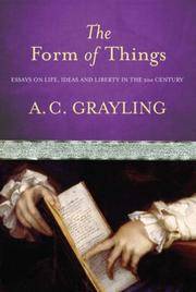 The Form of Things: Essays on