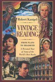 Vintage Reading: From Plato to Bradbury A Personal Tour of some of the World's Best Books