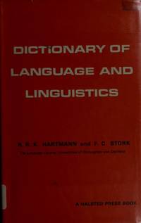 Dictionary of Language & Linguistics