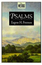 cover of The Message: Psalms