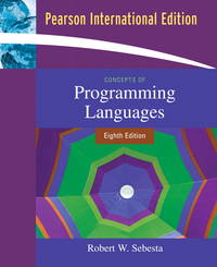 image of Concepts of Programming Languages: International Edition