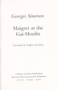 Maigret At the Gai Moulin