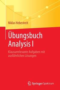 Übungsbuch Analysis I: Klausurrelevante Aufgaben mit ausführlichen Lösungen (German Edition)