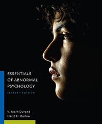 Essentials of Abnormal Psychology by Durand, V. Mark; Barlow, David H - 2015-01-05