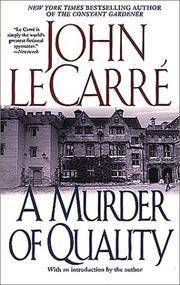 cover of A Murder of Quality