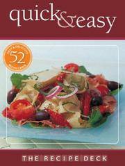 The Recipe Deck: Quick & Easy
