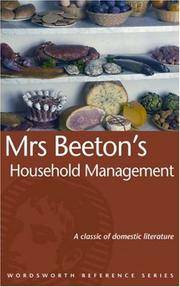 cover of Mrs Beetons Household Management (Wordsworth Reference)