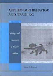 Handbook Of Applied Dog Behavior and Training, Vol 2