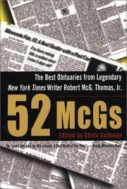 52 McGs The Best Obituaries from Legendary New York Times Writer Robert McG. Thomas, Jr