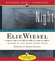 image of Night: New translation by Marion Wiesel
