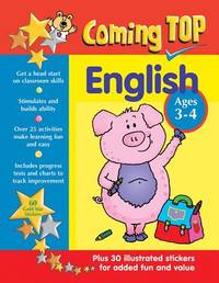 Coming Top: English - Ages 3-4: 60 Gold Star Stickers - Plus 30 Illustrated Stickers for Added...