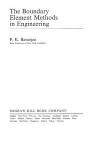 Boundary Element Methods in Engineering