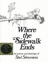 image of Where the Sidewalk Ends: The Poems and Drawings of Shel Silverstein (25th Anniversary Edition Book_CD)