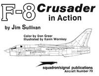 F-8 Crusader in action - Aircraft No. 70