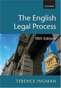 cover of The English Legal Process