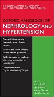 Oxford handbook of nephrology and hypertension