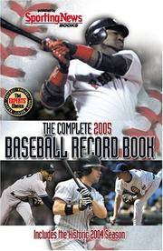 Complete Baseball Record Book 2005 Edition