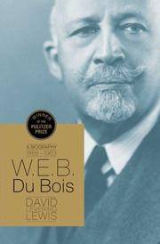 image of W.E.B. Du Bois: A Biography (John MacRae Books)