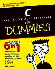 C All-In-One Desk Reference For Dummies