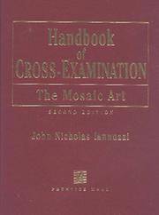 Handbook of Cross-Examination: The Mosaic Art