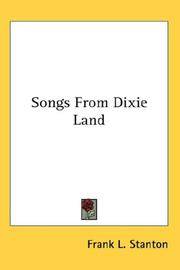 cover of Songs From Dixie Land