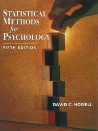 image of Statistical Methods for Psychology