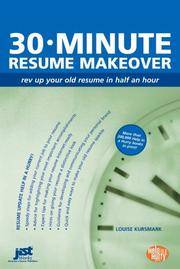 30-MINUTE RESUME RESUME MAKEOVER : Rev Up Your Resume in Half an Hour