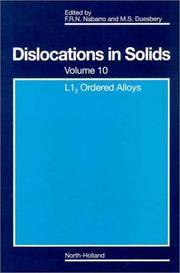 Dislocations in Solids (Volume 10)