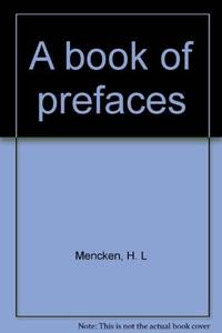 image of A book of prefaces