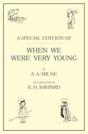 cover of When We Were Very Young