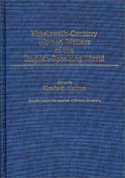 NINETEENTH-CENTURY WOMEN WRITERS OF THE ENGLISH-SPEAKING WORLD