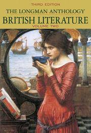 The Longman Anthology of British Literature, Volumes 2A, 2B &2C package (3rd Edition)