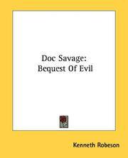 cover of Doc Savage: Bequest Of Evil