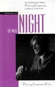 image of Literary Companion Series - Night (hardcover edition)