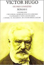 cover of Oeuvres complètes de Victor Hugo : Roman, tome 1 (French Edition)