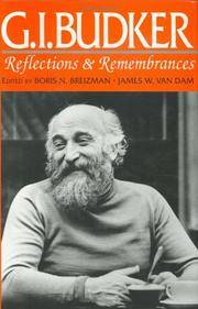 G. I. Budker: Reflections and Remembrances