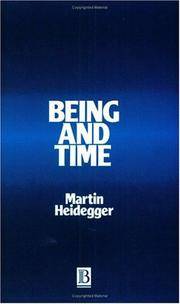 Being and Time by Martin Heidegger - Paperback - 1978 - from Ergodebooks (SKU: SONG0631197702)