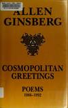 Cosmopolitan Greetings. Poems 1986-1992 [SIGNED]