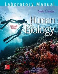 Laboratory Manual for Human Biology by Mader, Sylvia - 2017-02-06