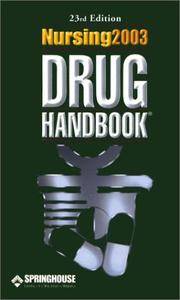 Nursing Drug Handbook, 2003
