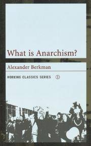 WHAT IS ANARCHISM