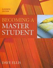 image of Becoming a Master Student