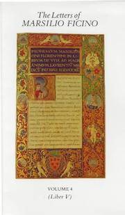 image of The Letters of Marsilio Ficino: Volume 4