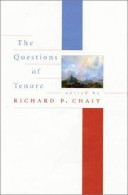 The Questions of Tenure