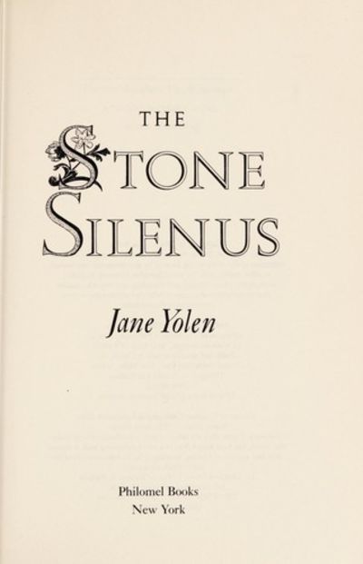 Stone Silenus.