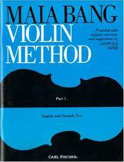 Maia Bang Violin Method: Book 1
