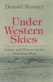 Under Western Skies: Nature and History in the American West