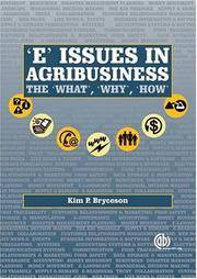 'E' Issues in Agribusiness