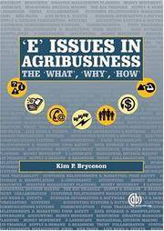 E' Issues In Agribusiness