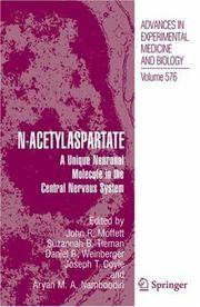 N Acetylaspartate A Unique Neuronal Molecule In The Central Nervous System (Hb 2006)